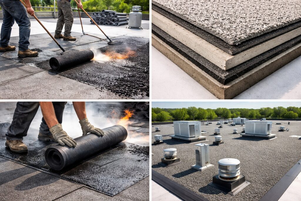 built-up roofing marietta georgia